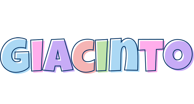 Giacinto pastel logo