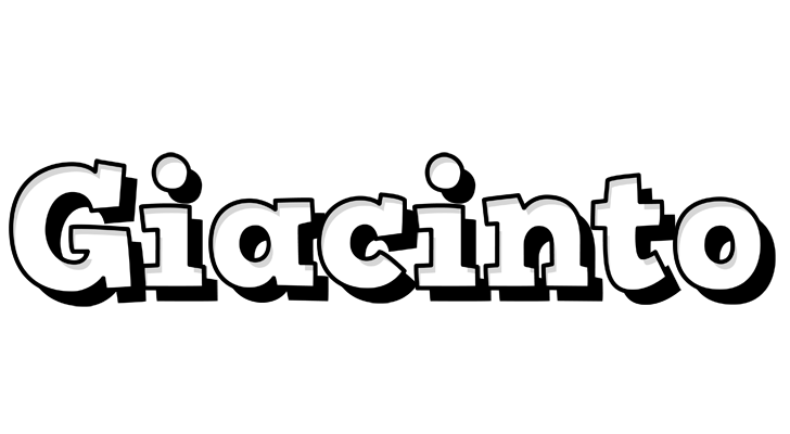 Giacinto snowing logo