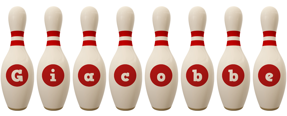 Giacobbe bowling-pin logo