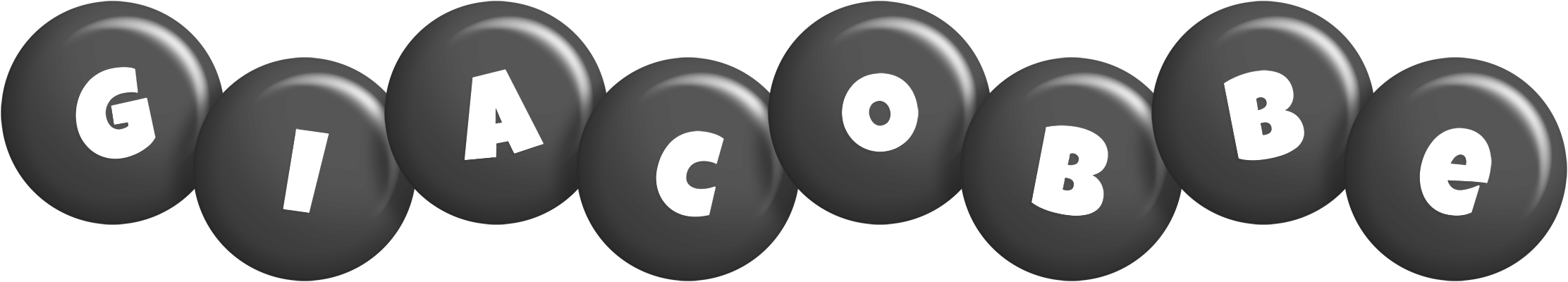 Giacobbe candy-black logo