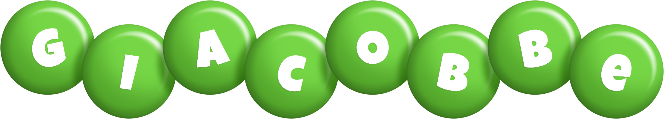 Giacobbe candy-green logo