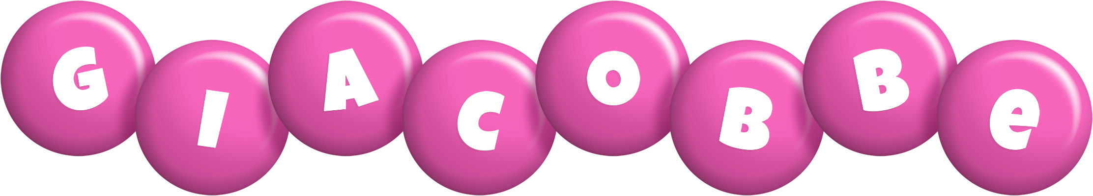 Giacobbe candy-pink logo