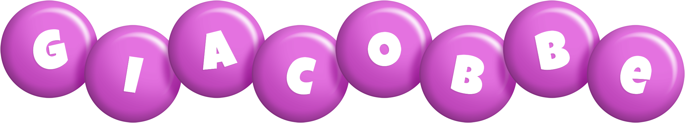Giacobbe candy-purple logo