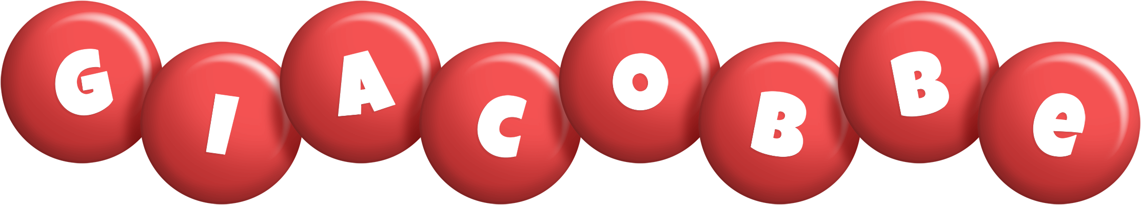 Giacobbe candy-red logo