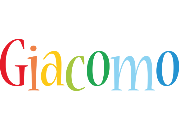 Giacomo birthday logo