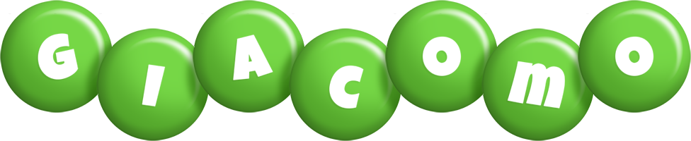 Giacomo candy-green logo