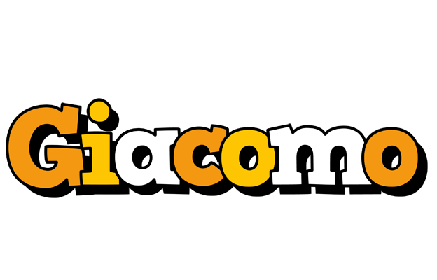 Giacomo cartoon logo
