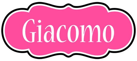 Giacomo invitation logo