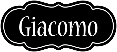 Giacomo welcome logo