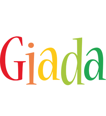 Giada birthday logo