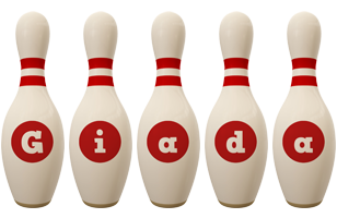 Giada bowling-pin logo