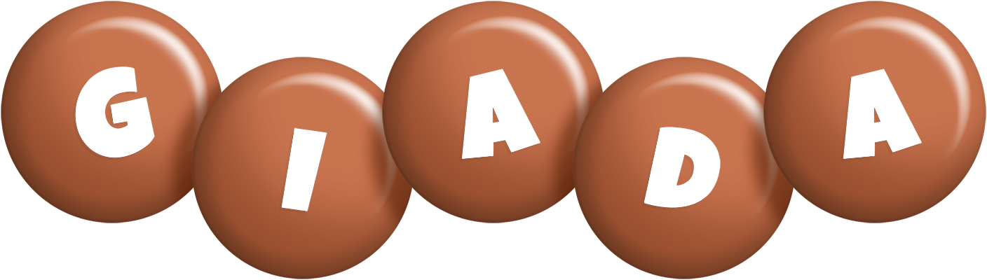 Giada candy-brown logo