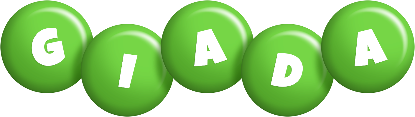 Giada candy-green logo