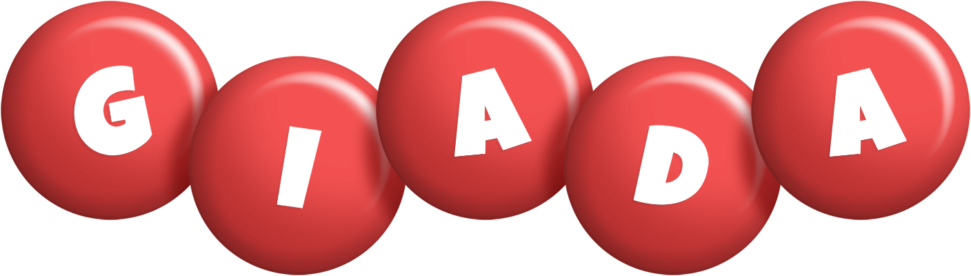 Giada candy-red logo