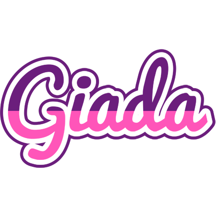Giada cheerful logo