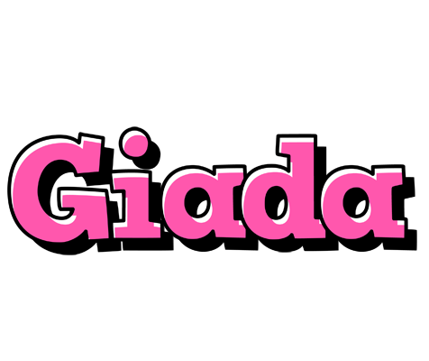 Giada girlish logo