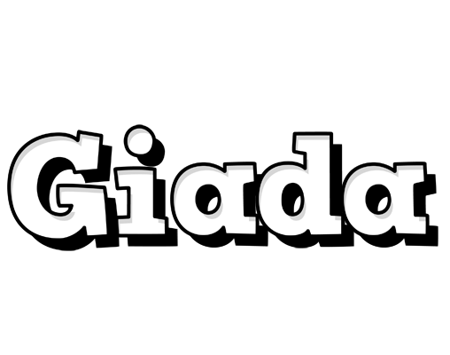 Giada snowing logo