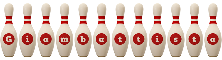 Giambattista bowling-pin logo