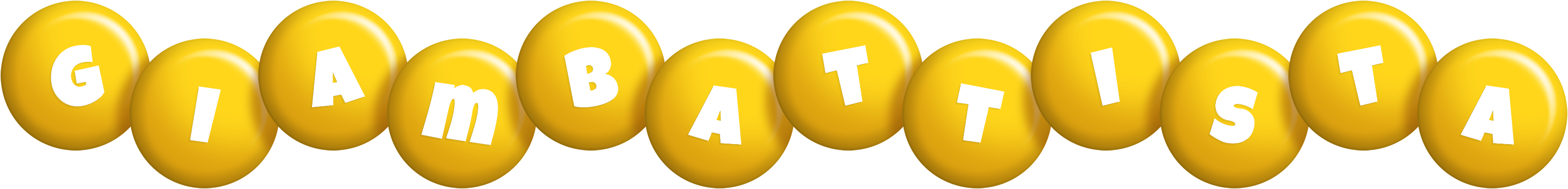 Giambattista candy-yellow logo