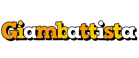 Giambattista cartoon logo