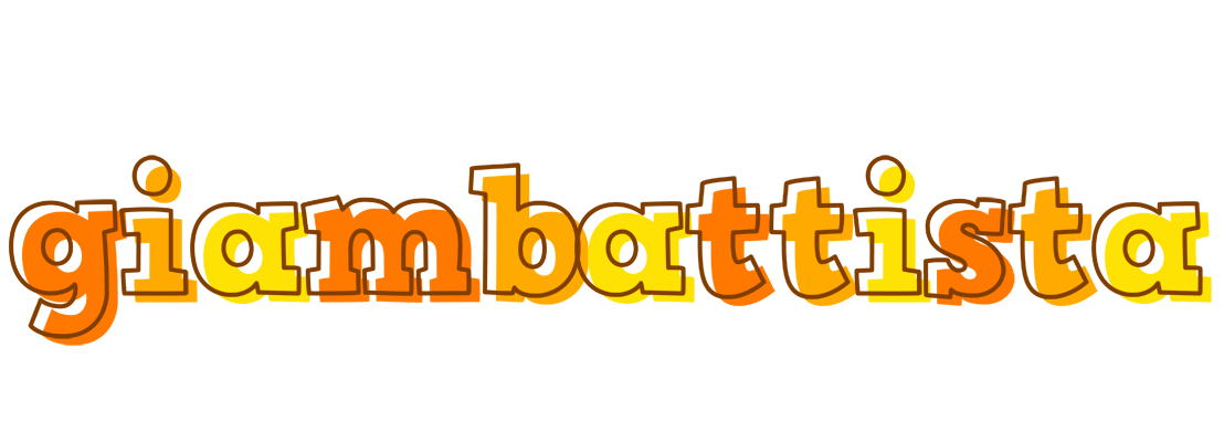 Giambattista desert logo