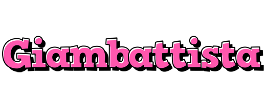 Giambattista girlish logo