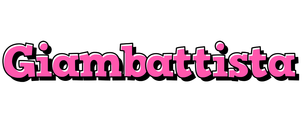 Giambattista girlish logo