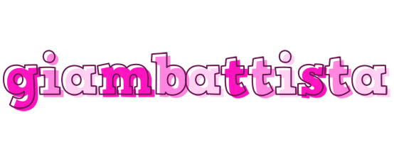 Giambattista hello logo