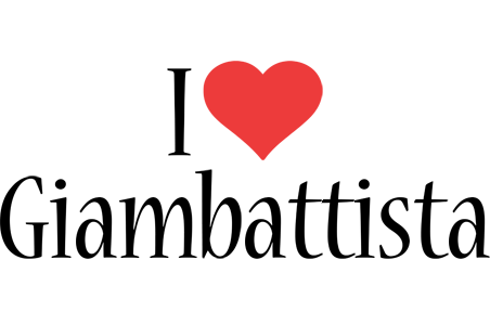 Giambattista i-love logo
