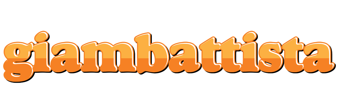 Giambattista orange logo