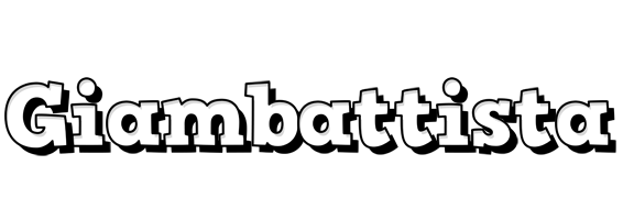 Giambattista snowing logo