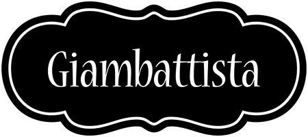 Giambattista welcome logo