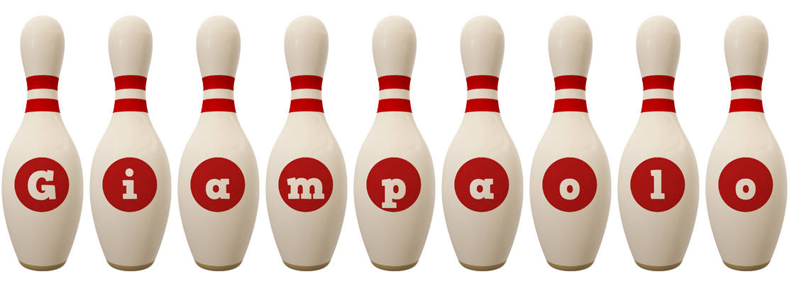 Giampaolo bowling-pin logo
