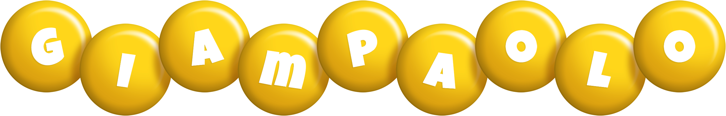 Giampaolo candy-yellow logo