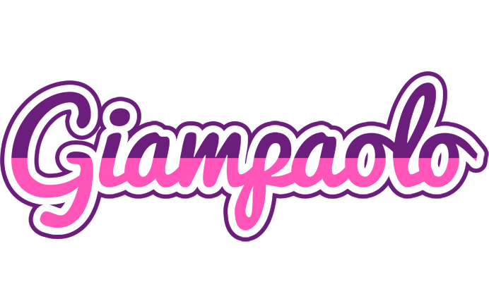 Giampaolo cheerful logo