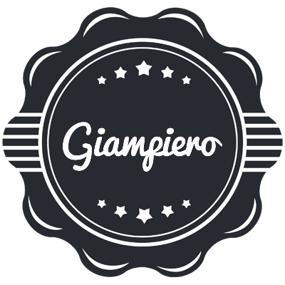 Giampiero badge logo