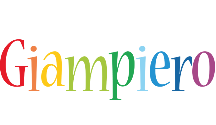 Giampiero birthday logo