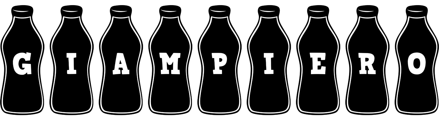 Giampiero bottle logo