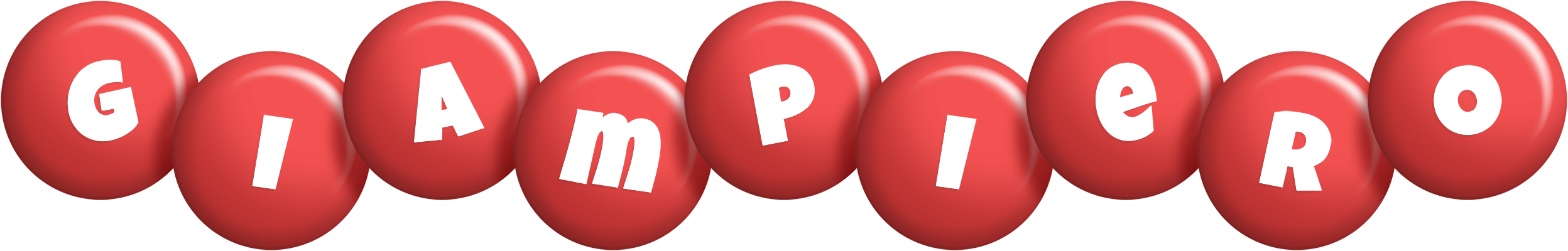 Giampiero candy-red logo
