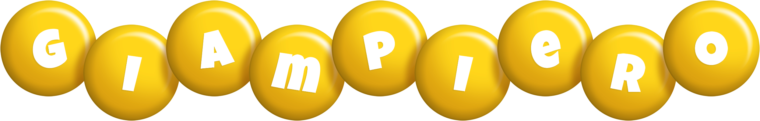 Giampiero candy-yellow logo