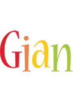 Gian birthday logo