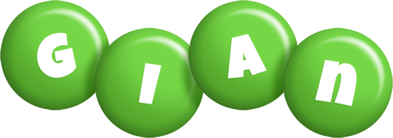 Gian candy-green logo