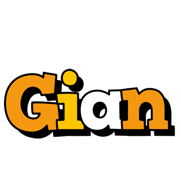 Gian cartoon logo