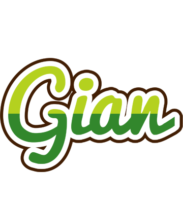 Gian golfing logo
