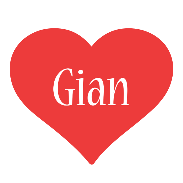 Gian love logo
