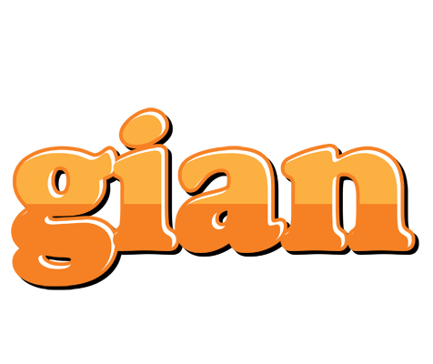 Gian orange logo