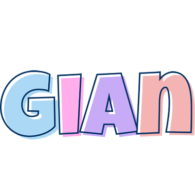 Gian pastel logo
