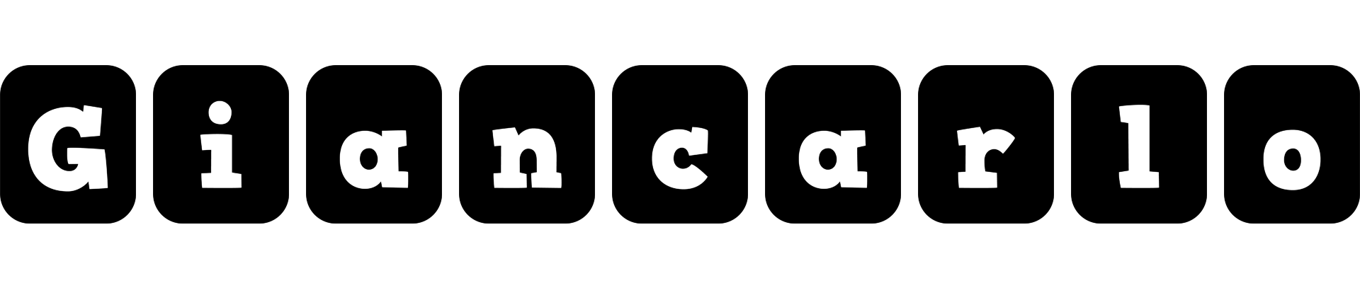 Giancarlo box logo