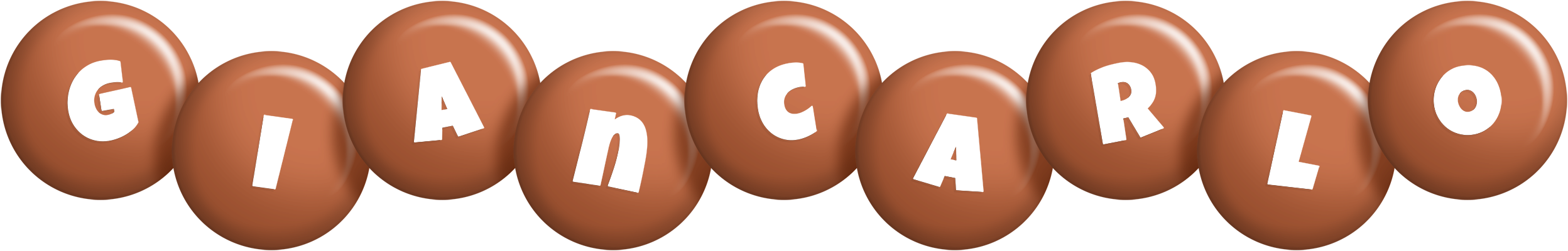 Giancarlo candy-brown logo