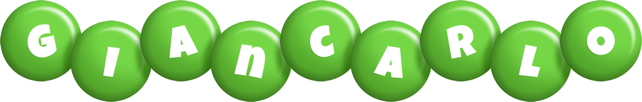 Giancarlo candy-green logo